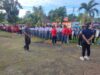 Sambut HUT Kemerdekaan RI ke-78 Personil Koramil 1302-15/Tenga Bersama Forkopimca Gelar Olahraga Bersama